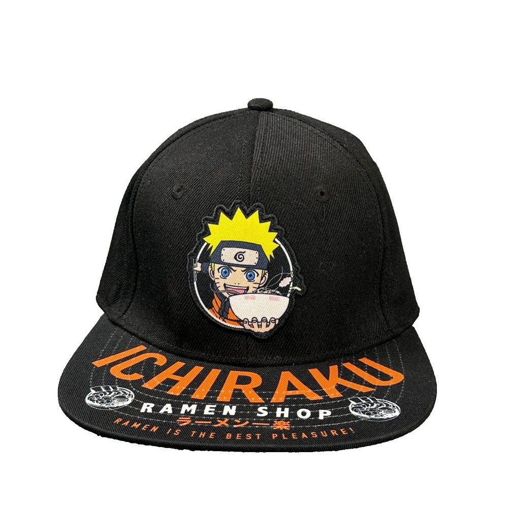 Naruto Shippuden Ichiraku Ramen Shop‎ Snapback Hat Cap OSFM Viz Media Anime
